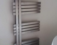 Silver Bathroom Radiator