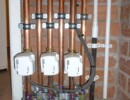 Pipes in house